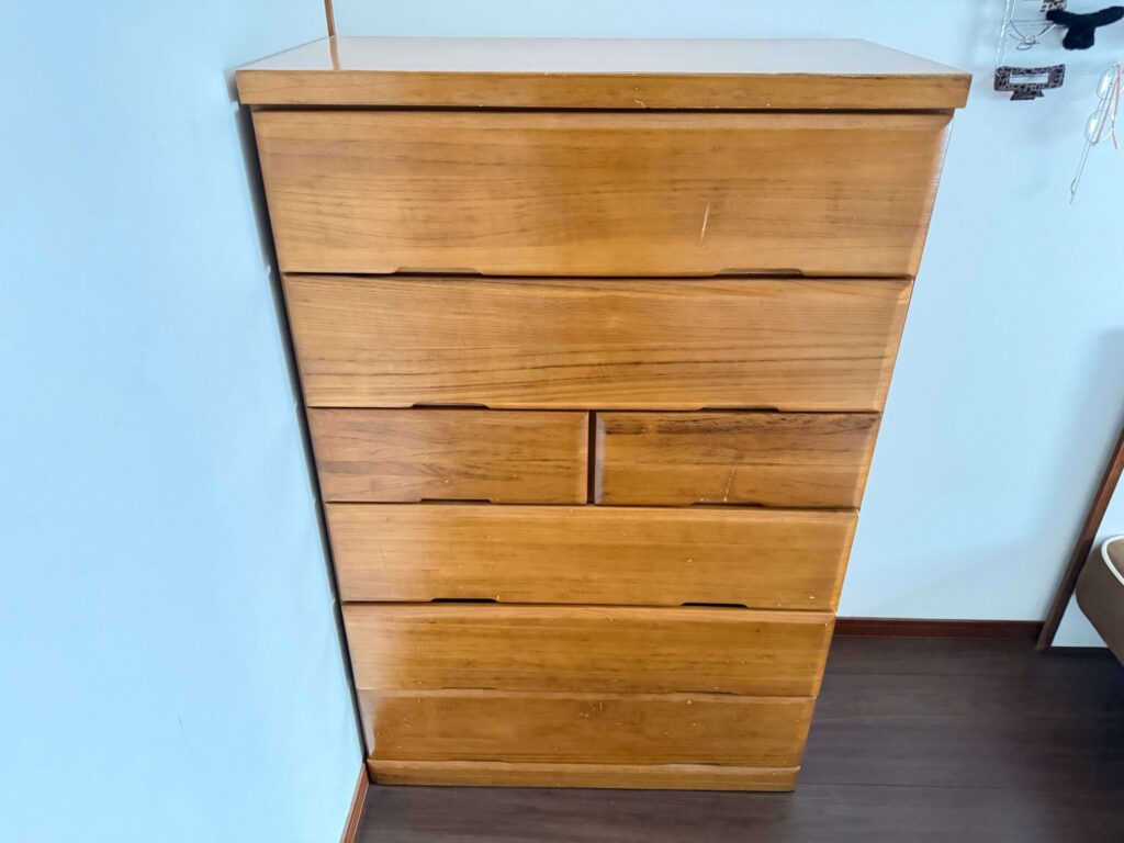 枚方市作業事例実際の現場写真回収前の状態画像タンス