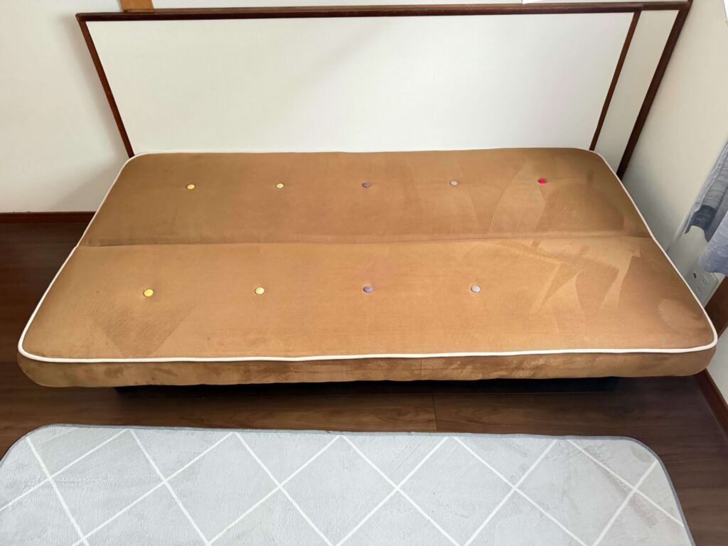 枚方市作業事例実際の現場写真回収前の状態画像ベッド