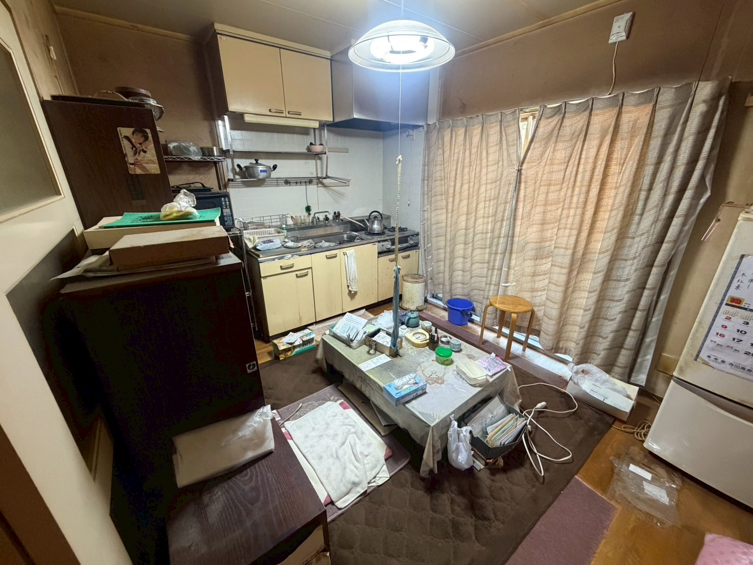 岸和田市作業事例実際の現場写真Before画像ダイニング