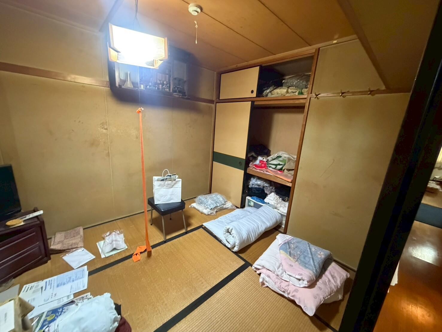 岸和田市作業事例実際の現場写真Before画像3部屋