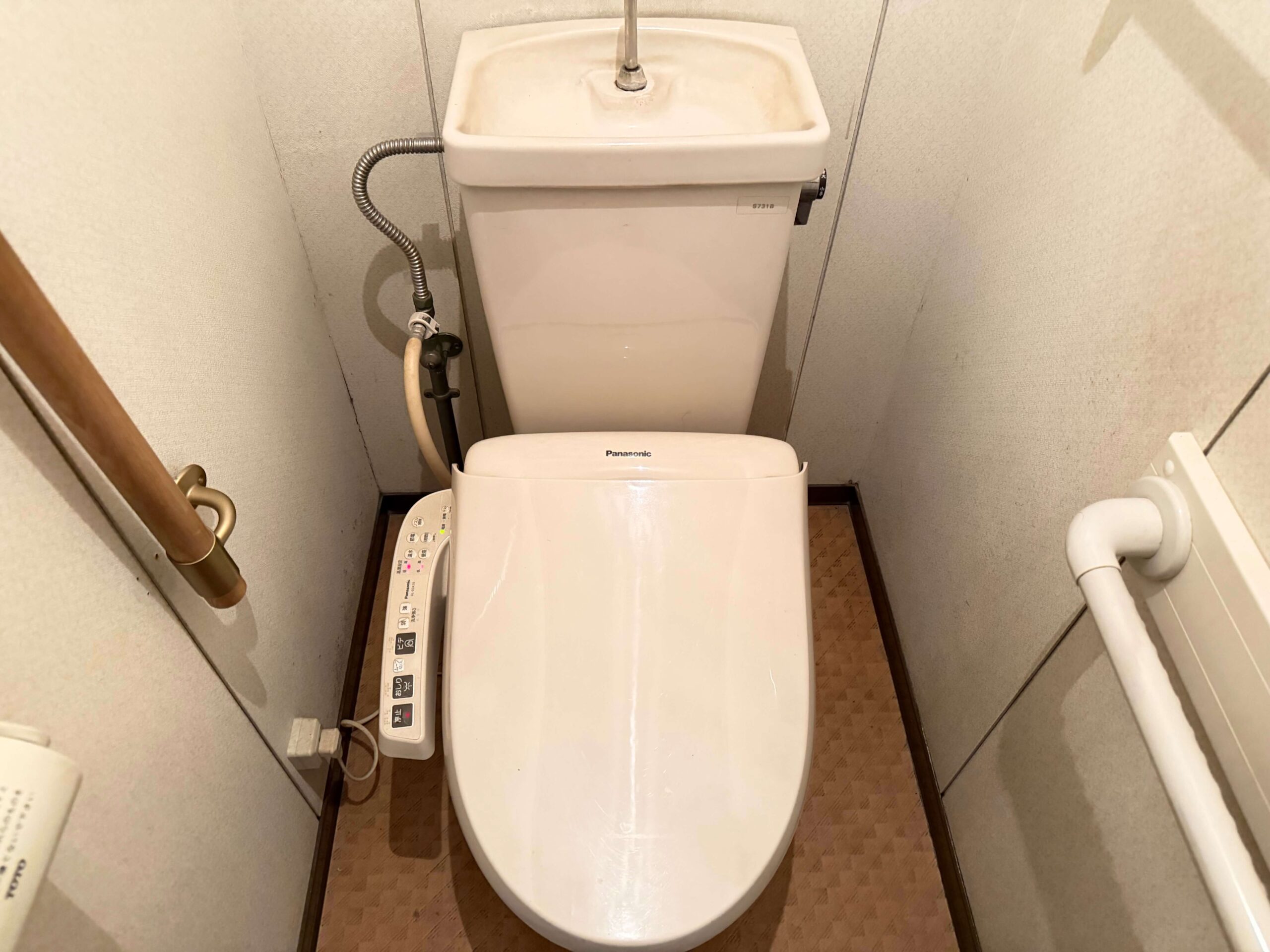 岸和田市作業事例実際の現場写真Before画像トイレ