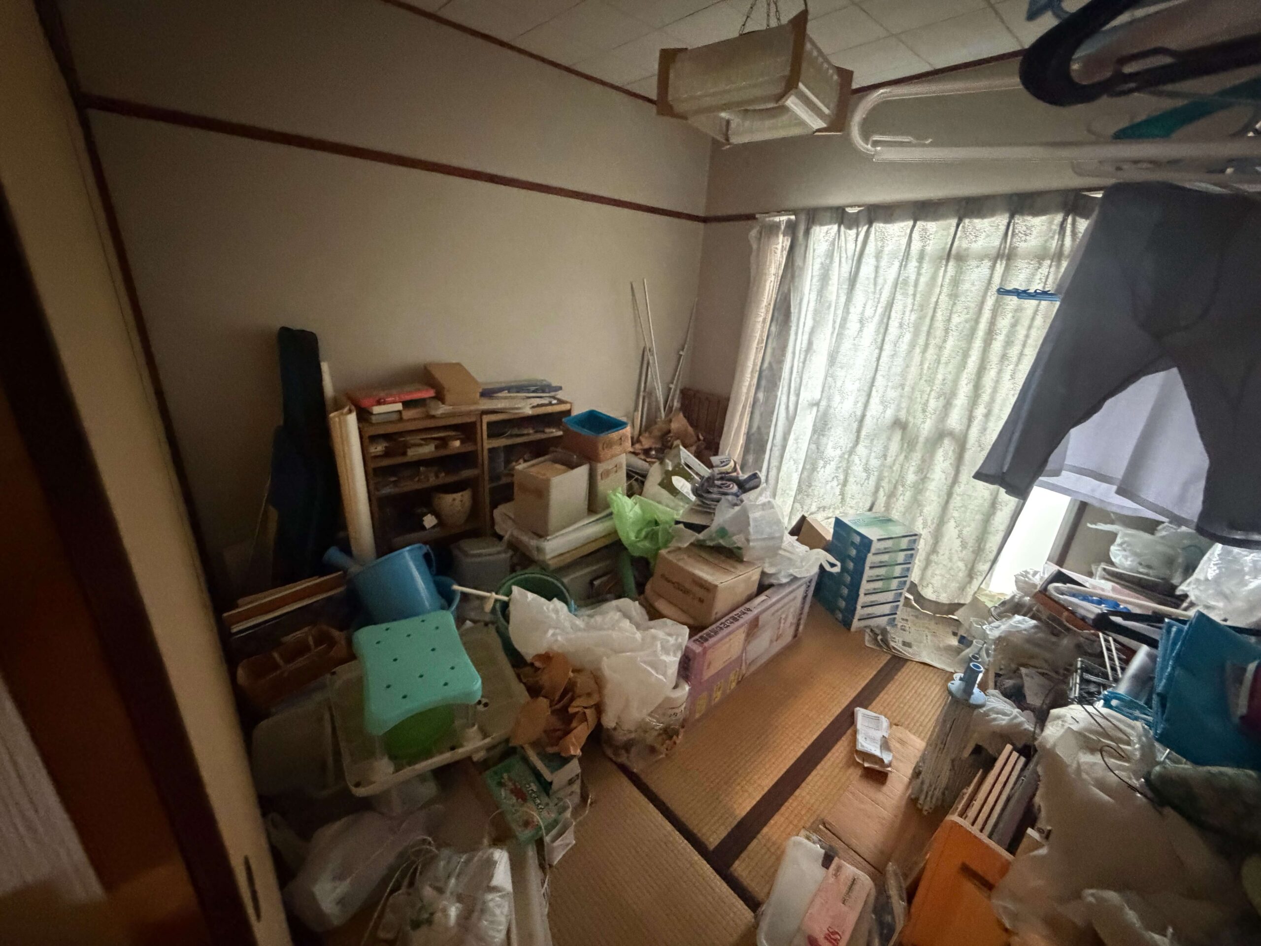 和泉市作業事例実際の現場写真Before画像部屋