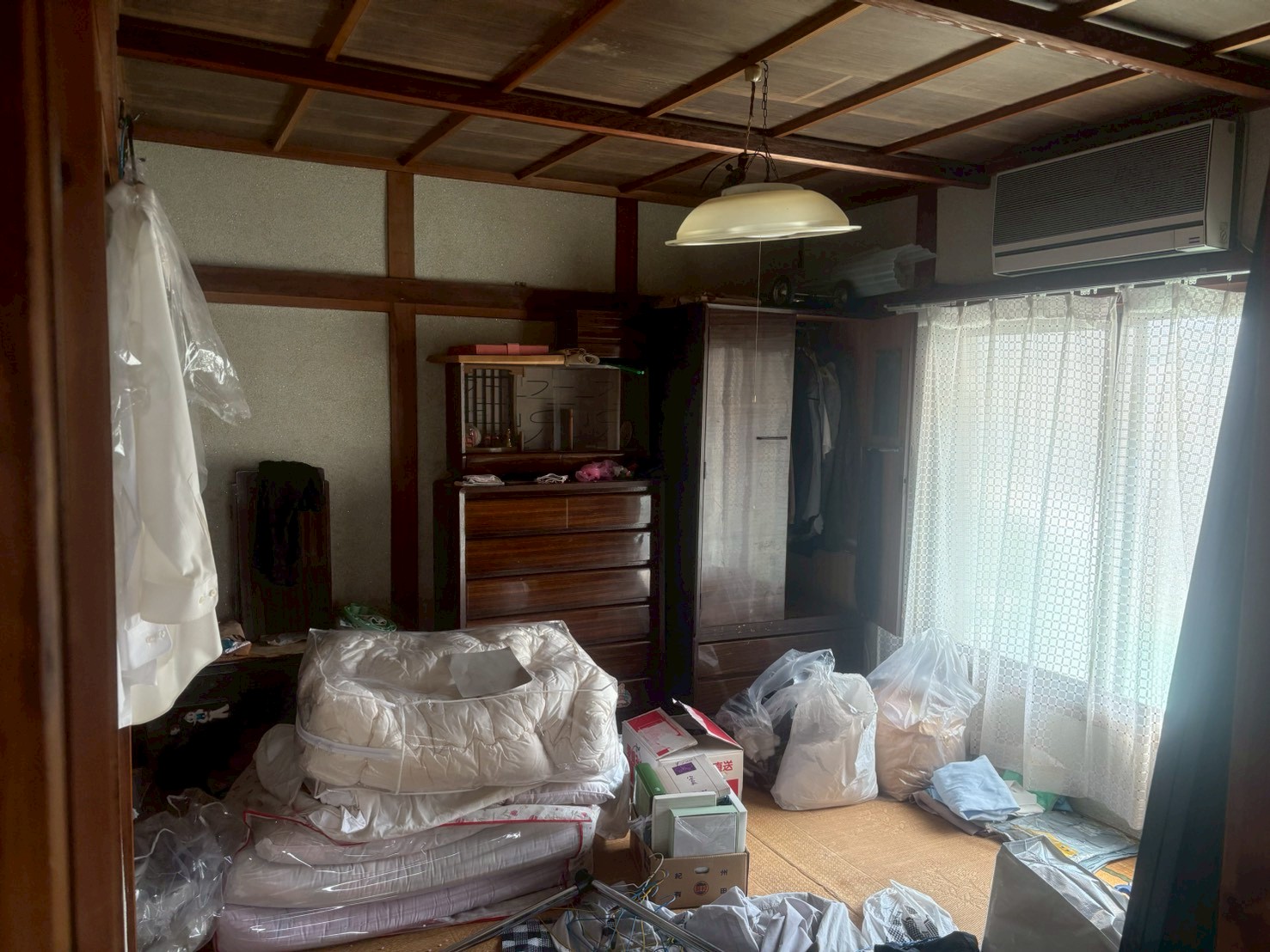 堺市作業事例実際の現場写真Before画像部屋