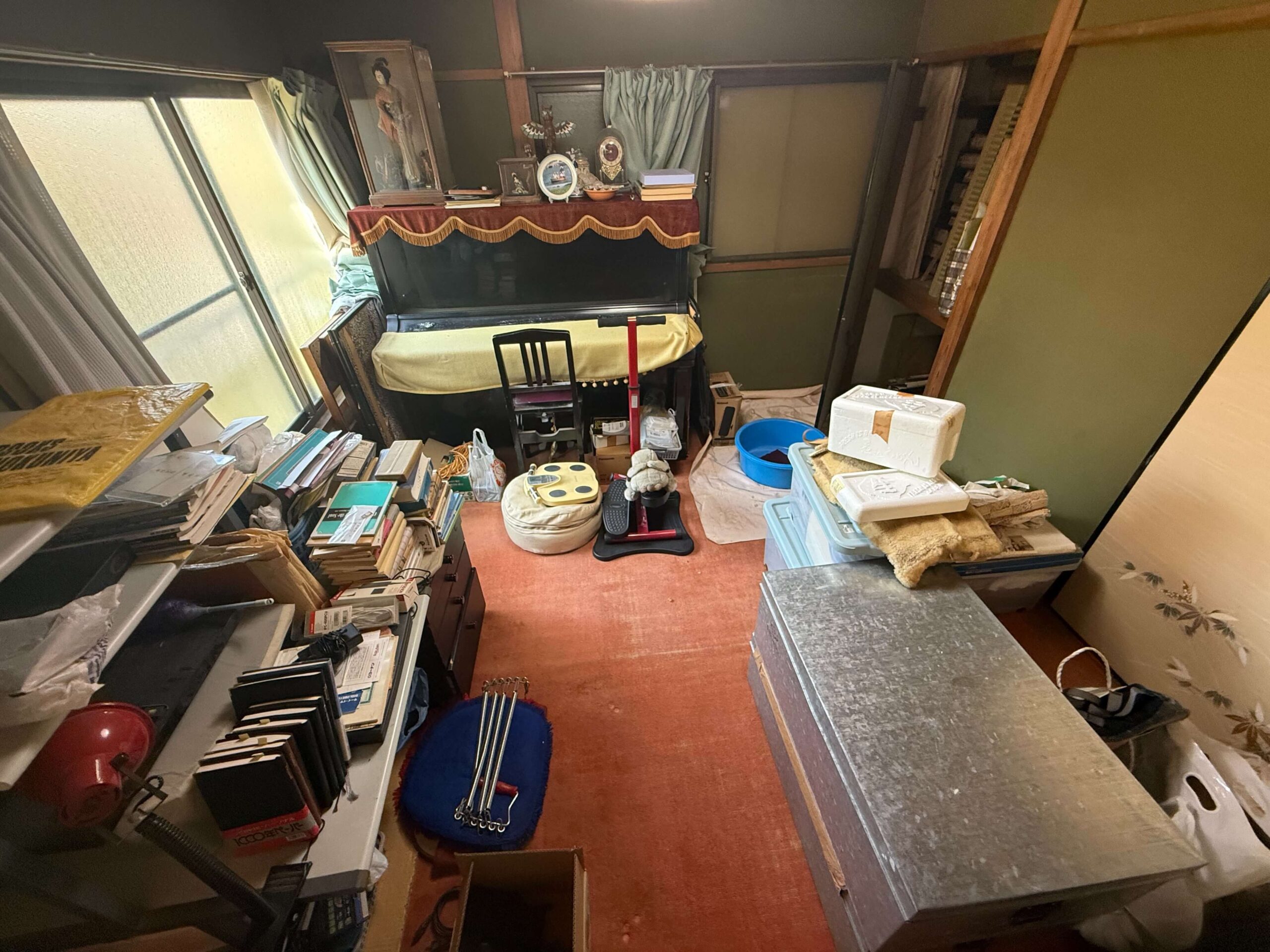 豊中市作業事例実際の現場写真Before画像部屋