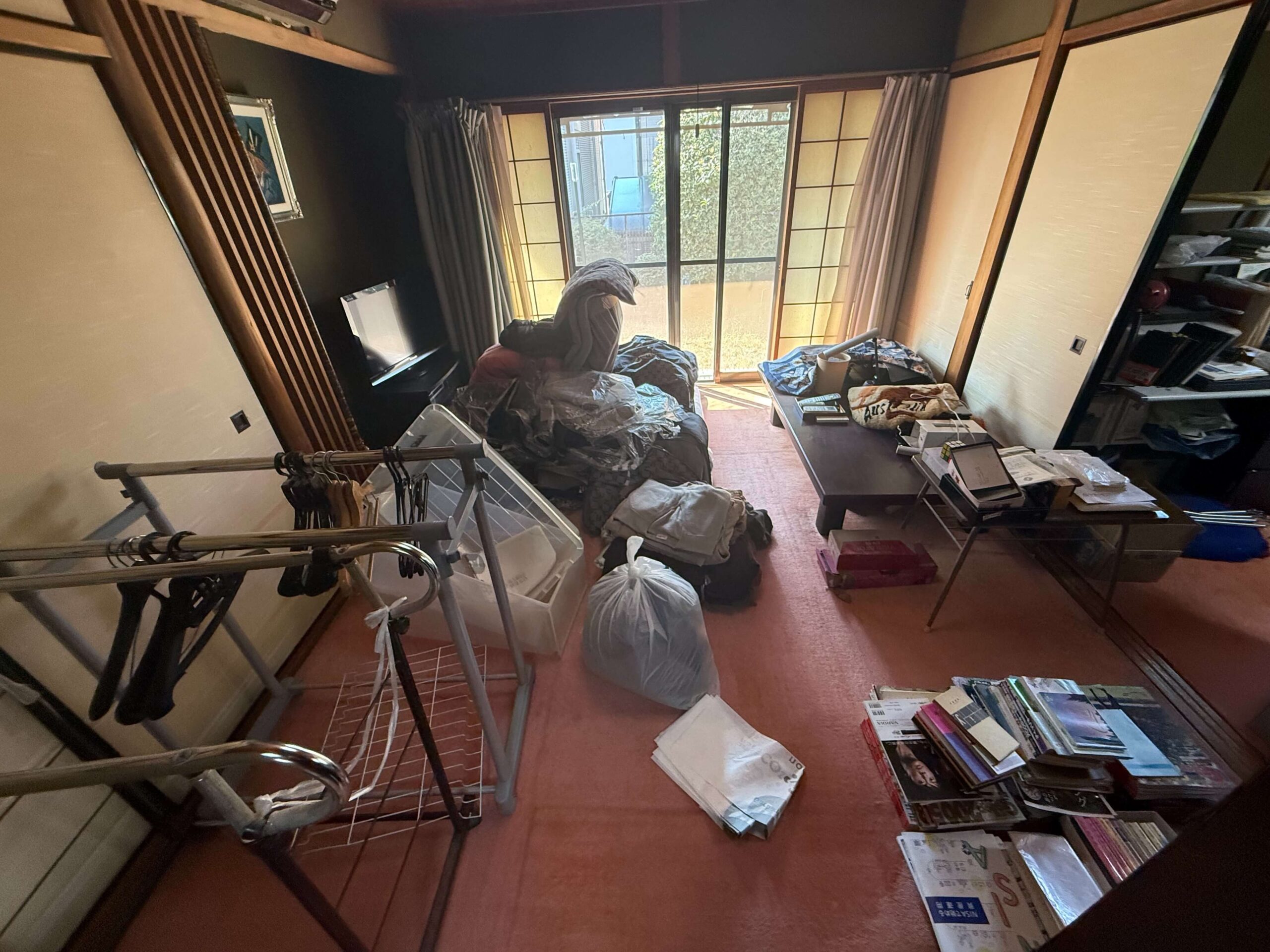 豊中市作業事例実際の現場写真画像部屋