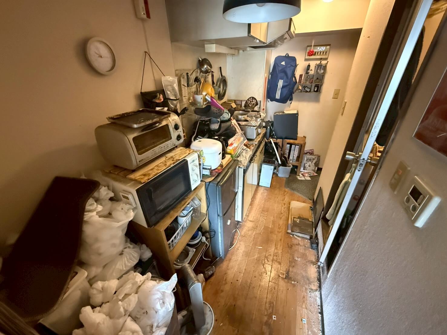 池田市作業事例実際の現場写真Before画像3キッチン