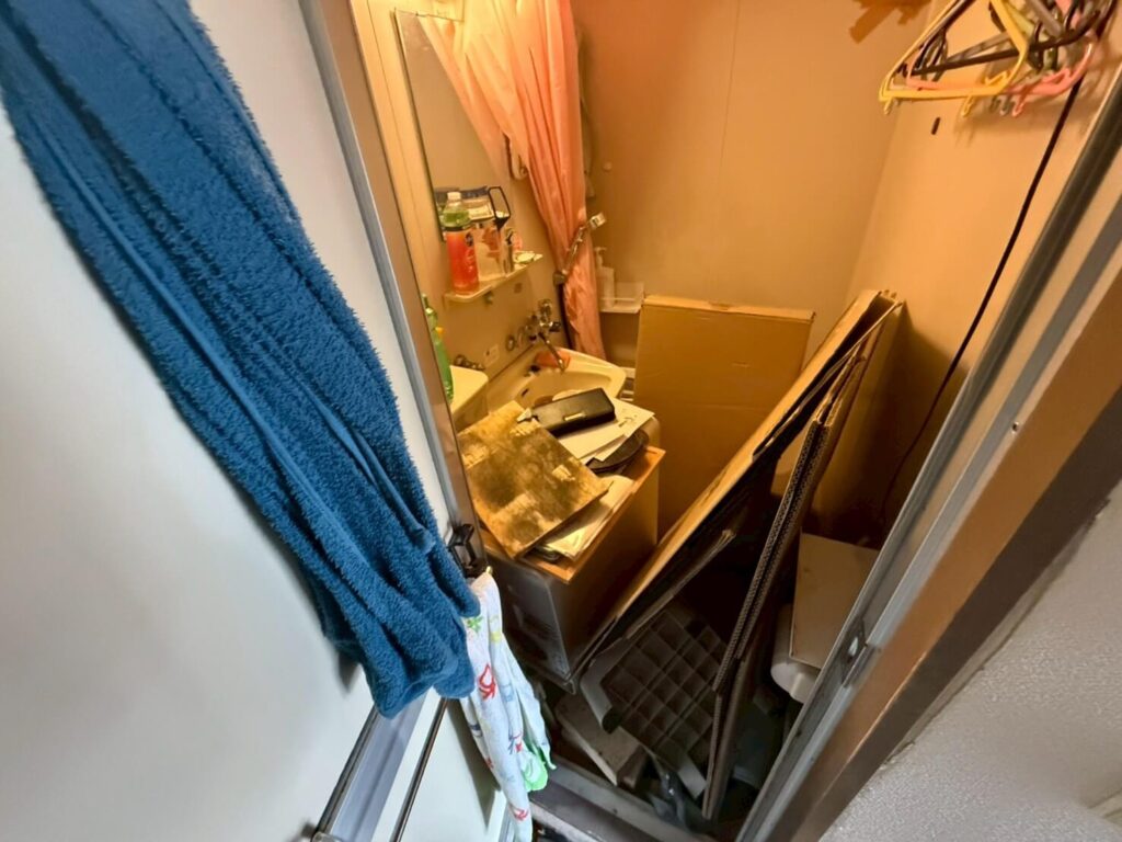 池田市作業事例実際の現場写真Before画像4浴室