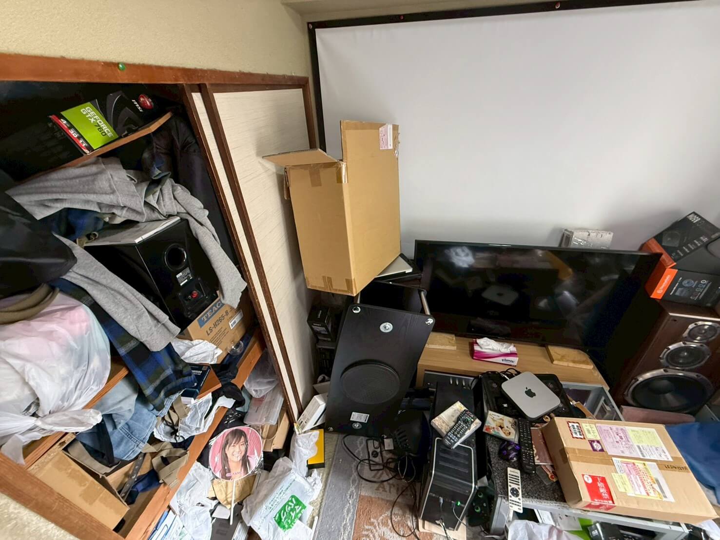 池田市作業事例実際の現場写真画像押入れ