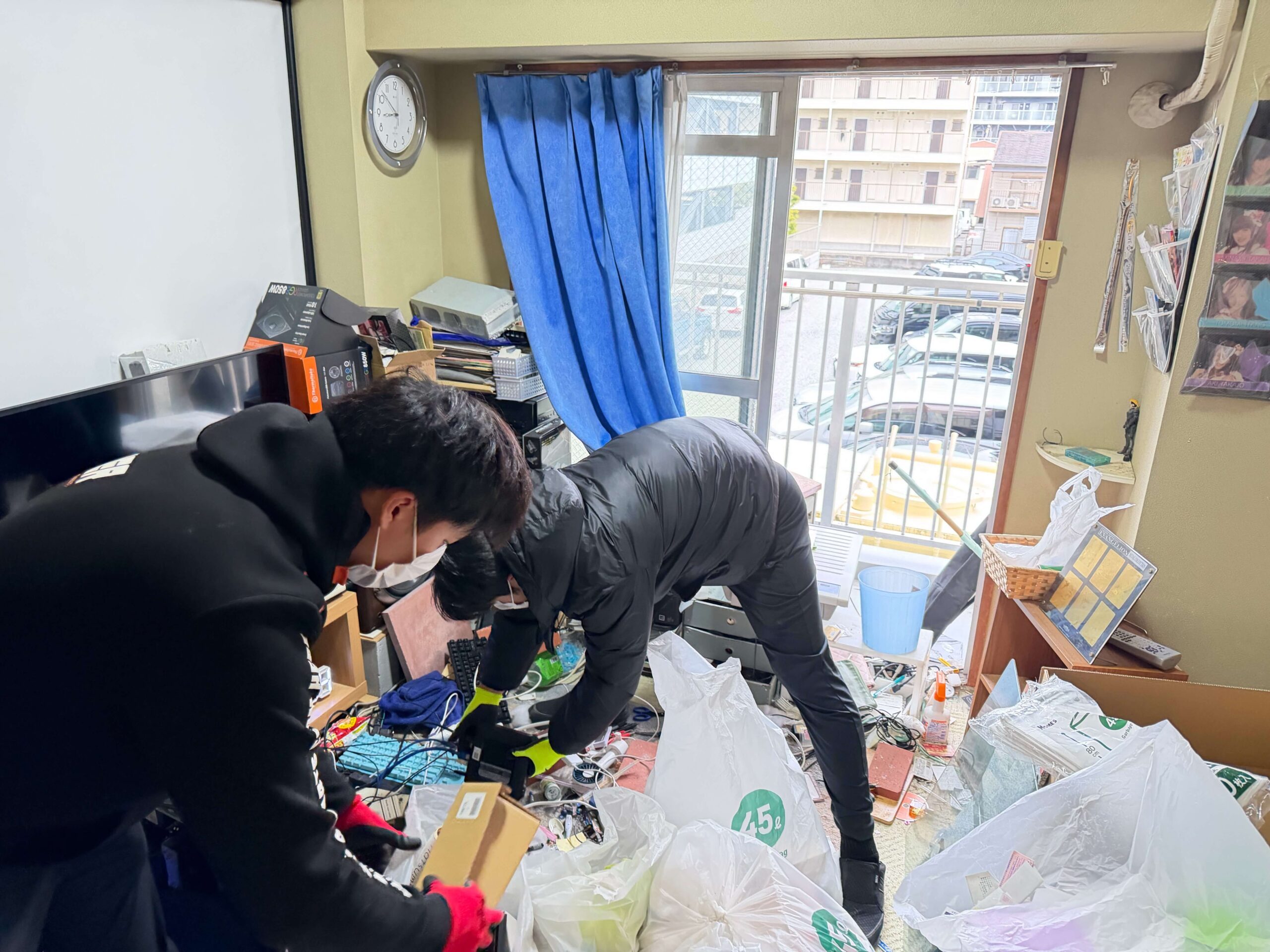 池田市作業事例実際の現場での作業写真
2