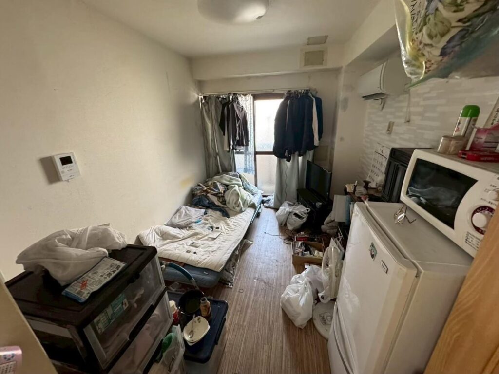 寝屋川市作業事例実際の現場写真Before画像1部屋