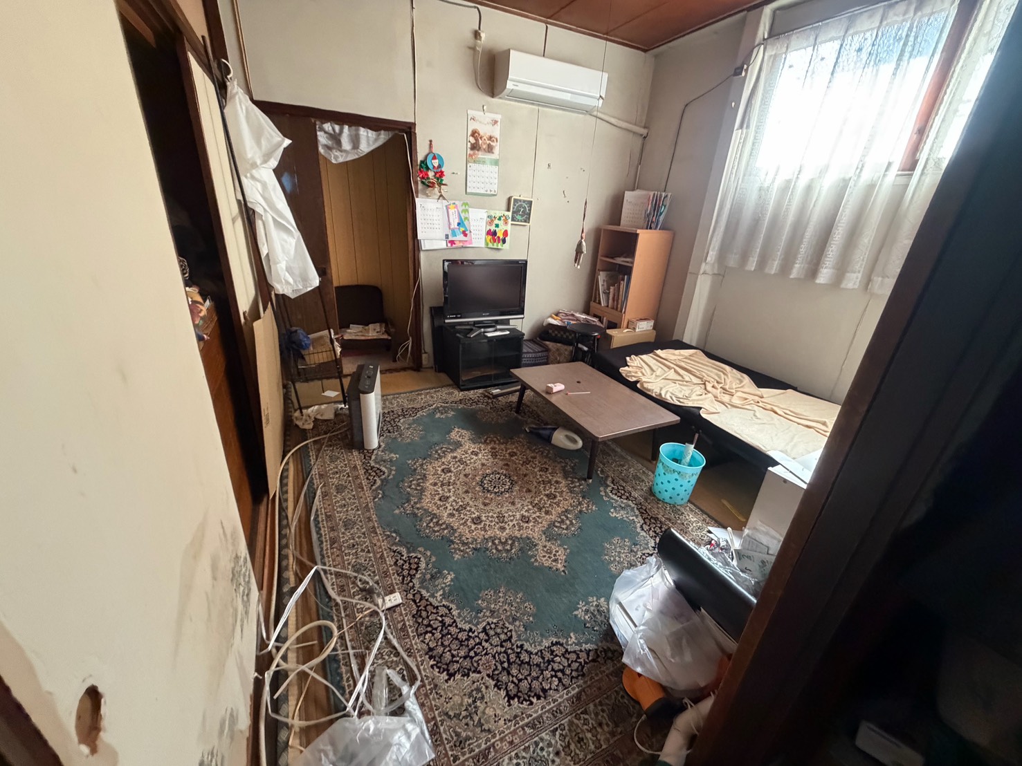 大阪市旭区作業事例実際の現場写真Before画像1部屋