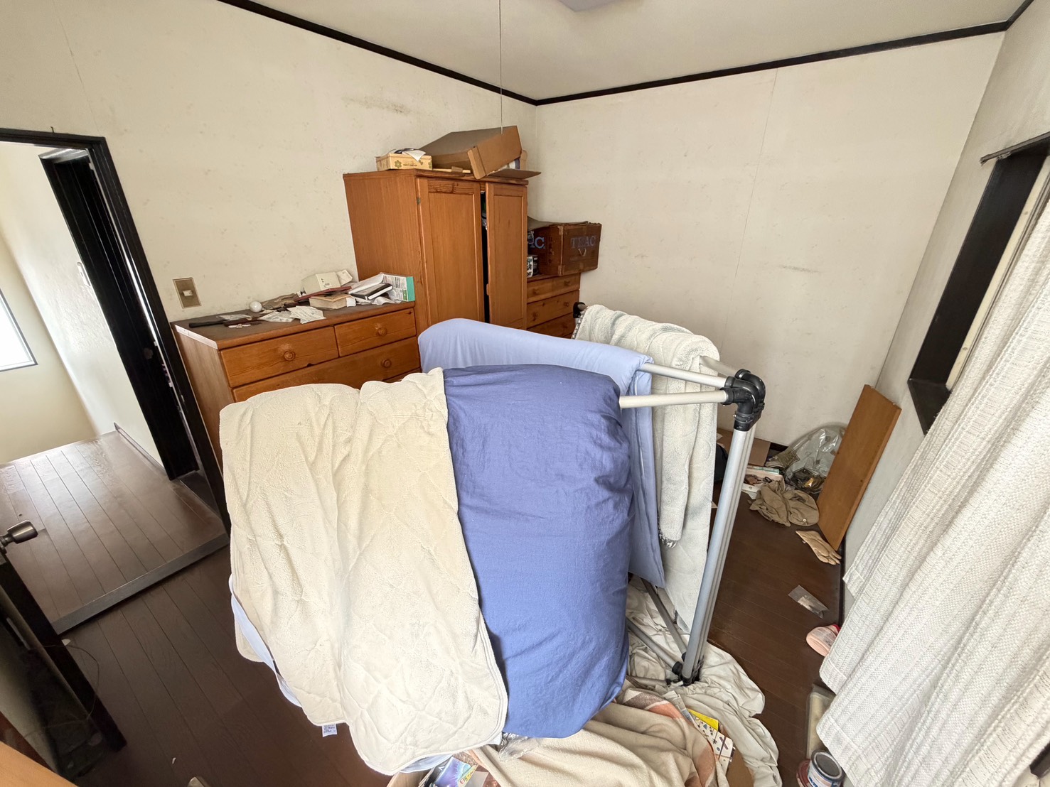 松原市作業事例実際の現場写真Before画像2部屋