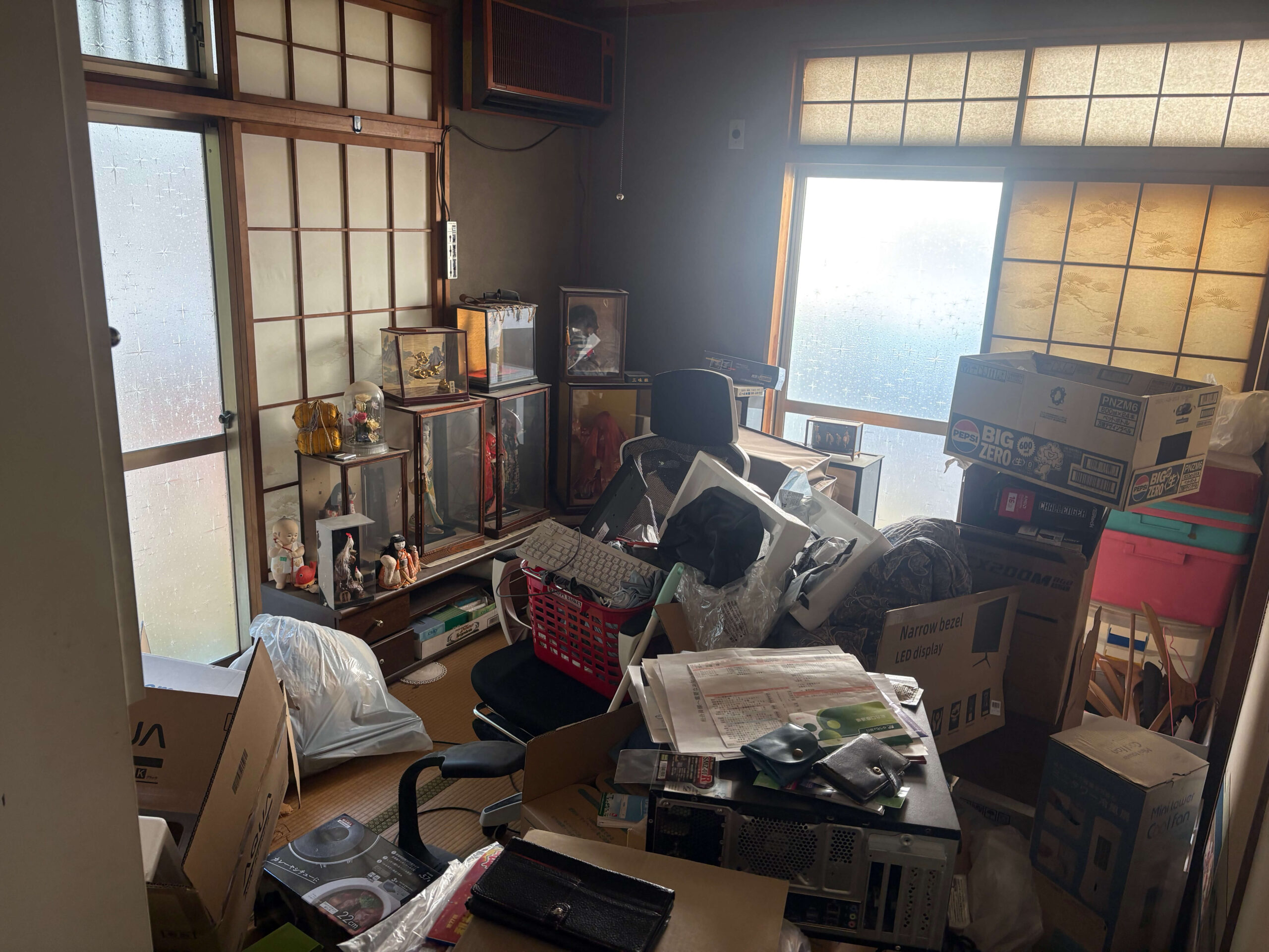 阪南市作業事例実際の現場写真Before2画像部屋