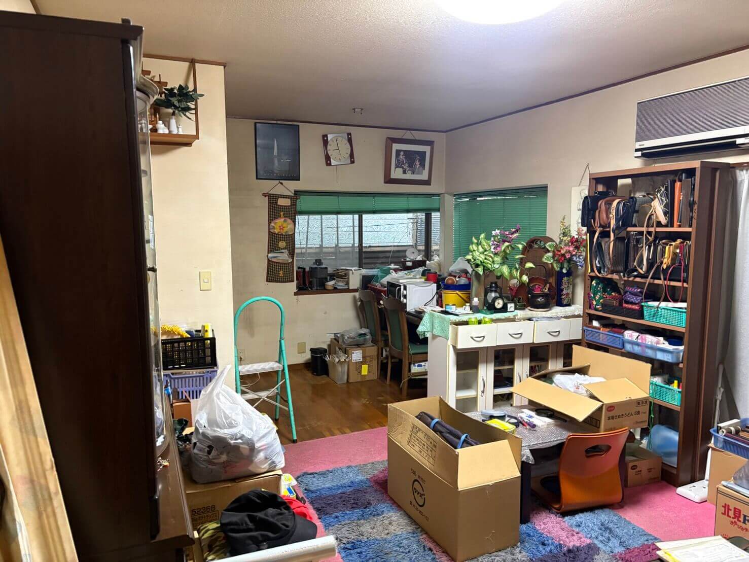 岸和田市作業事例実際の現場写真Before画像リビング