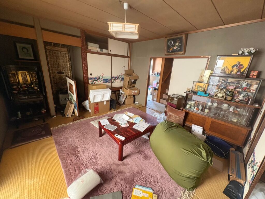 阪南市作業事例実際の現場写真Before3画像部屋