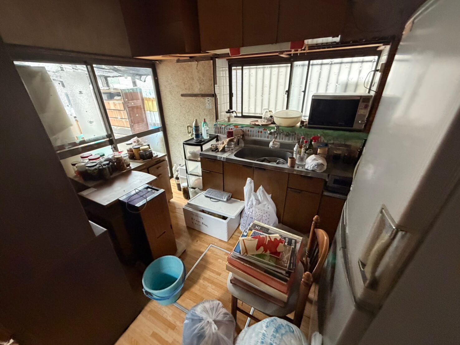 加古川市作業事例実際の現場写真Before2画像キッチン