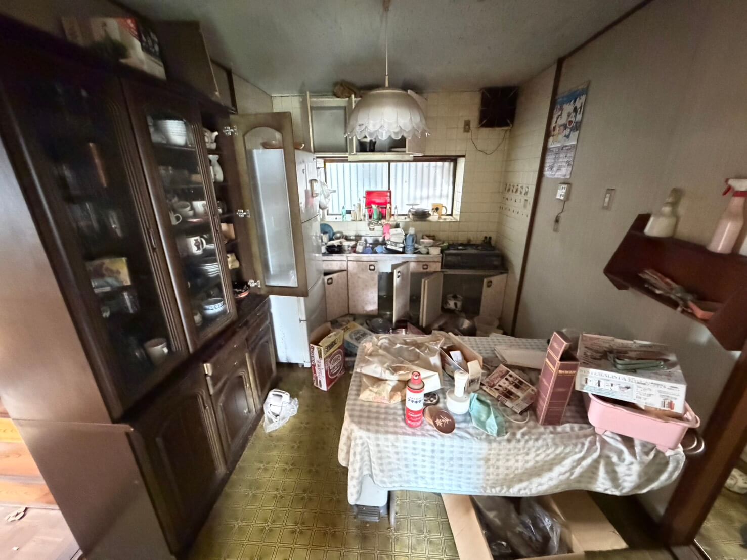 加古川市作業事例実際の現場写真Before2画像キッチン
